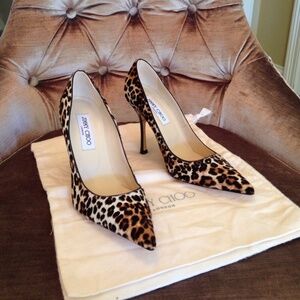 Jimmy Choo Leopard Print Heels